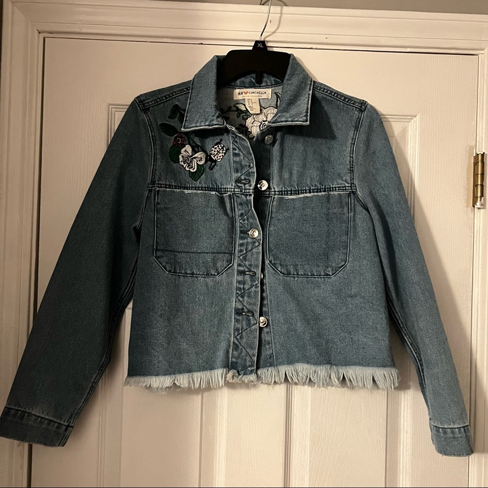 H&M x Coachella denim jacket